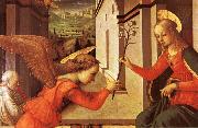 LIPPI, Filippino The Annunciation oil on canvas